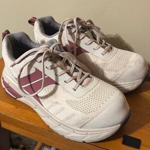 Women's Pink and Purple Carolina Steel Toe Sneaker